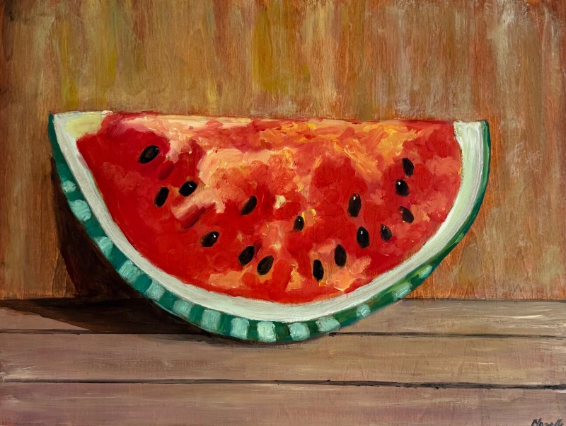 Watermelon by artist Mozelle Marks